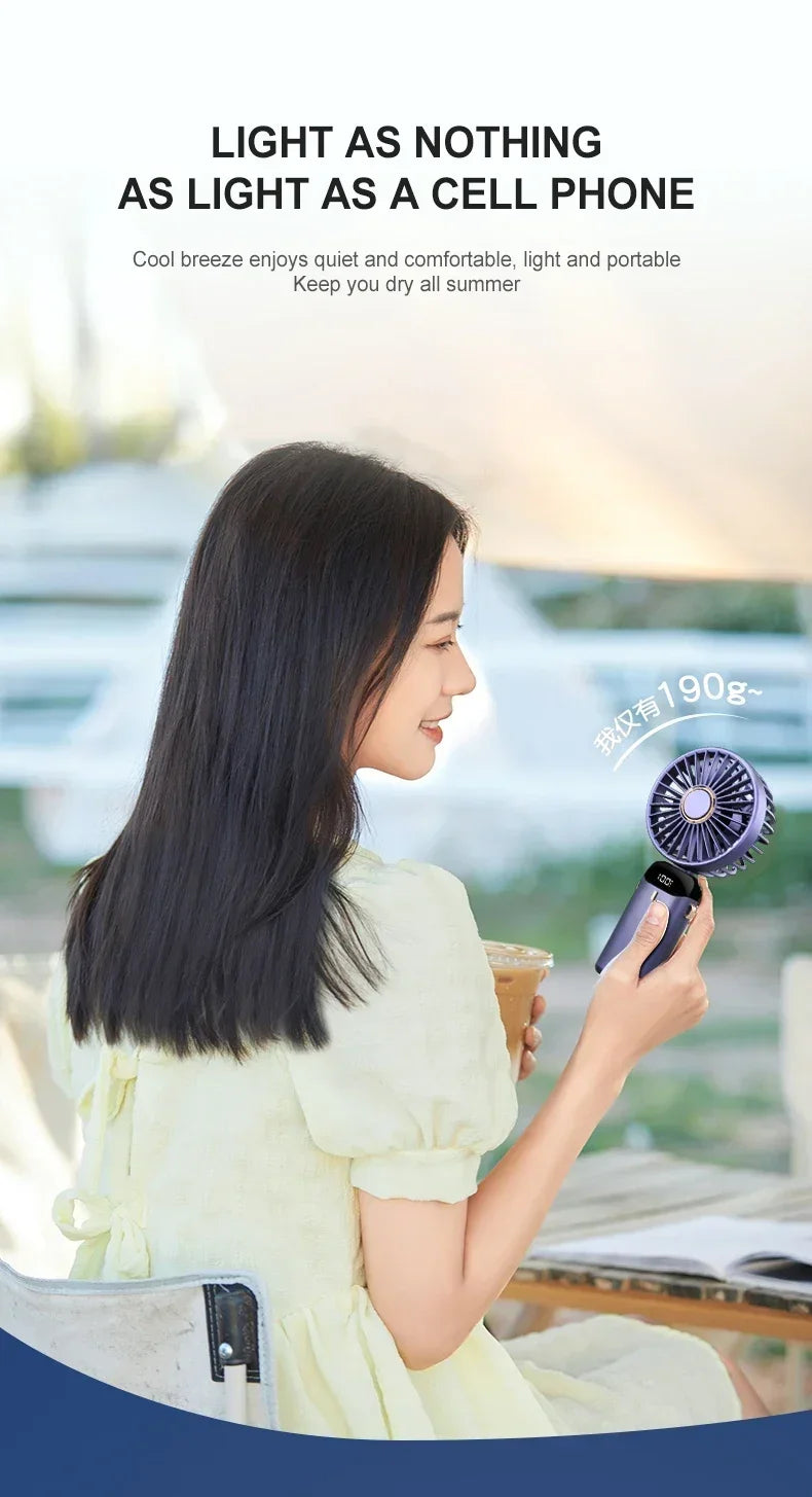 Ventilatore Pocket Breeze - Il tuo fresco ovunque